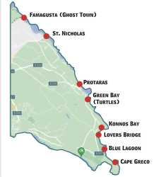 Miasto duchów, Famagusta, Salamina z rejsem na Blue Lagoon i zatokę żółwi z Larnaki